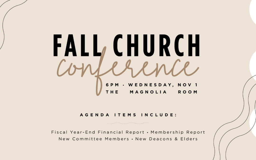 Fall Church Conference